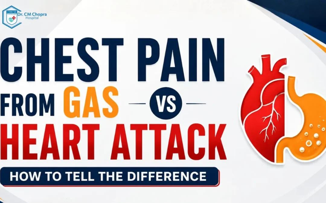 Chest Pain from Gas vs Heart Attack: 5 Key Differences You Should Never Ignore