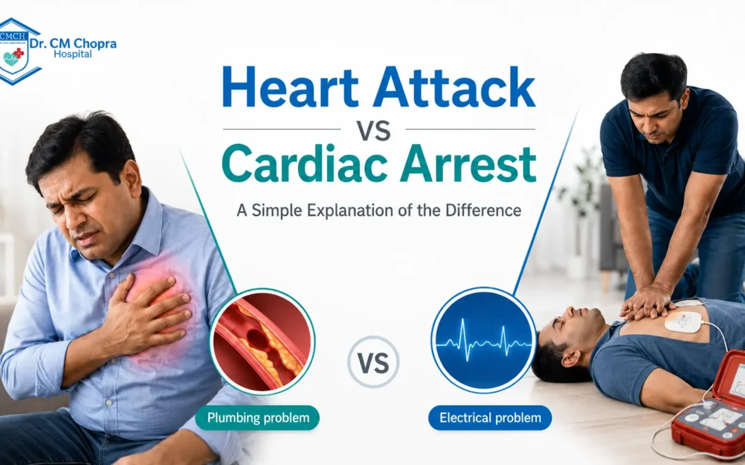 Heart Attack vs Cardiac Arrest: A Simple Explanation of the Difference