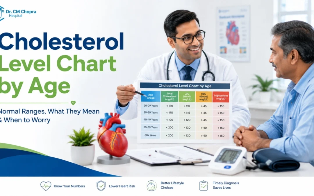 Cholesterol Level Chart by Age: What Your Numbers Mean & When to Worry